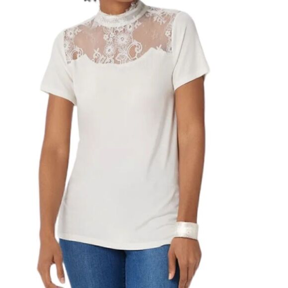Haute Hippie Tribe Lace Knit Open Back Top Size Small - Picture 1 of 12